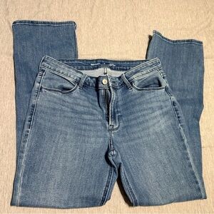 Old Navy Women's Straight Leg Blue Jeans